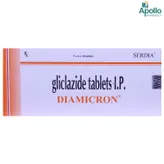 Diamicron Tablet 10's, Pack of 10 TABLETS