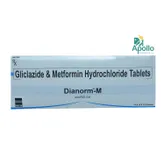 Dianorm-M Tablet 15's, Pack of 15 TABLETS