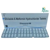 Dianorm-M Tablet 15's, Pack of 15 TABLETS