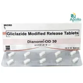 Dianorm-OD Tablet 10's, Pack of 10 TABLETS