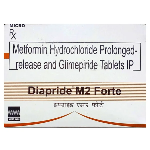 Diapride M2 Forte Tablet 10's
