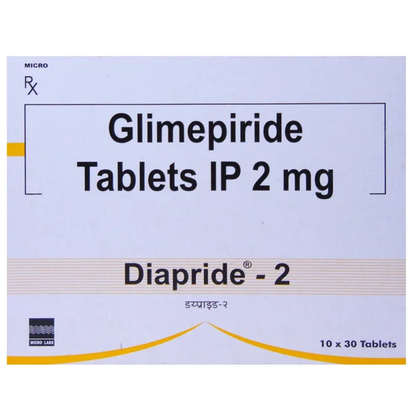 Diapride 2 Tablet 30's