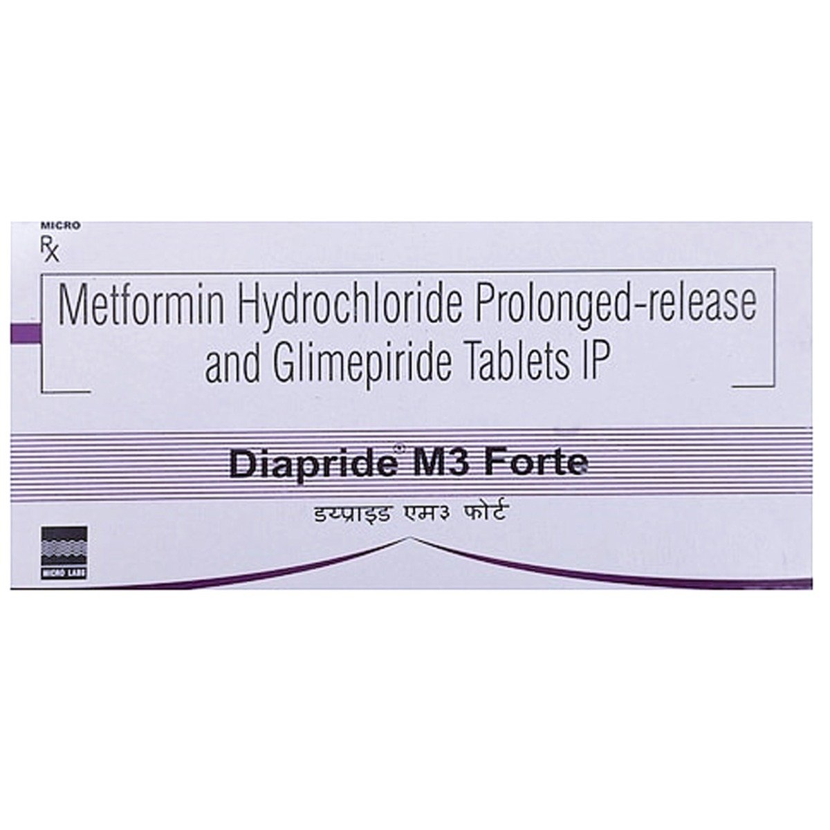 Buy Diapride M3 Forte Tablet 15's Online