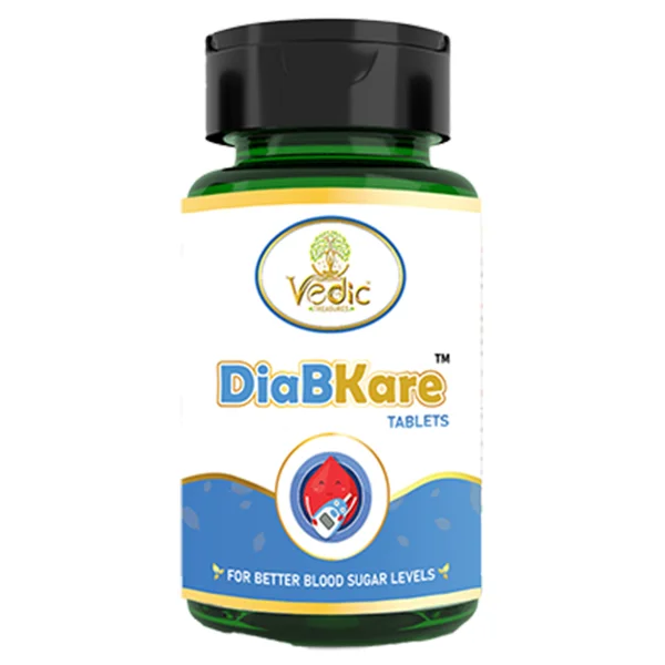 Vedic Treasures Diabkare, 60 Tablets