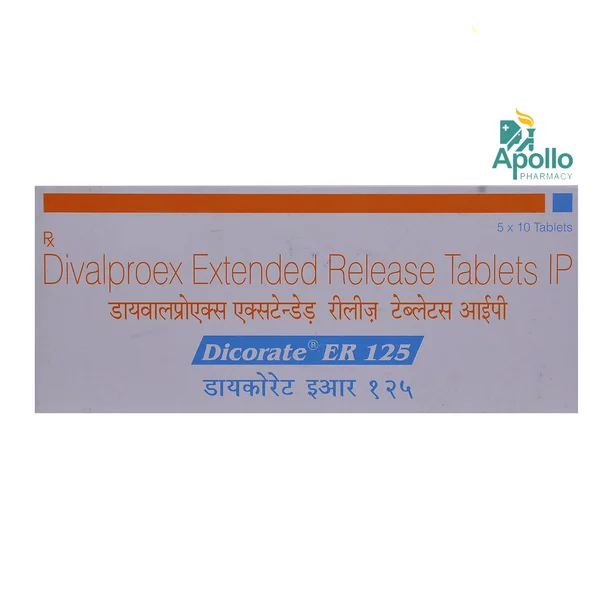 Dicorate ER 125 Tablet 10's