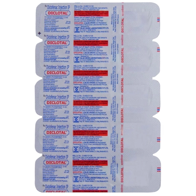 Diclotal Injection 3 ml, Pack of 1 Injection