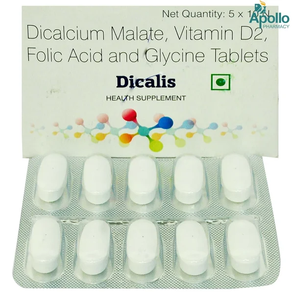 Dicalis Tablet 10's, Pack of 10 TABLETS