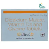 Dical-D Tablet 10's, Pack of 10 TABLETS