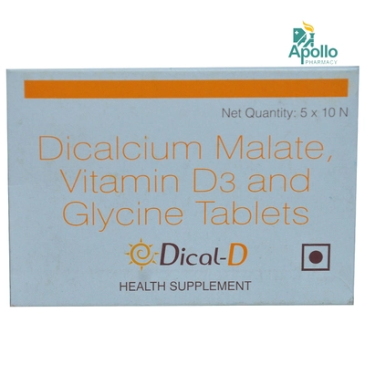 Dical-D Tablet 10's, Pack of 10 TABLETS