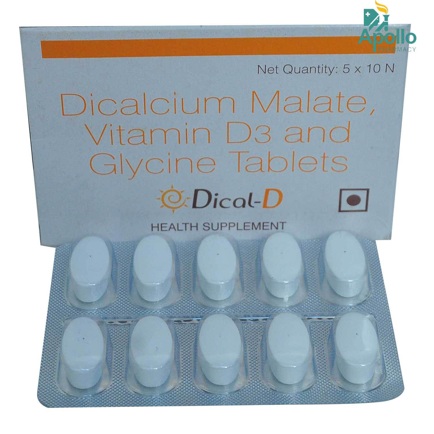 Buy Dical-D Tablet 10's Online