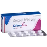 Dienofem 2 Tablet 10's, Pack of 10 TABLETS