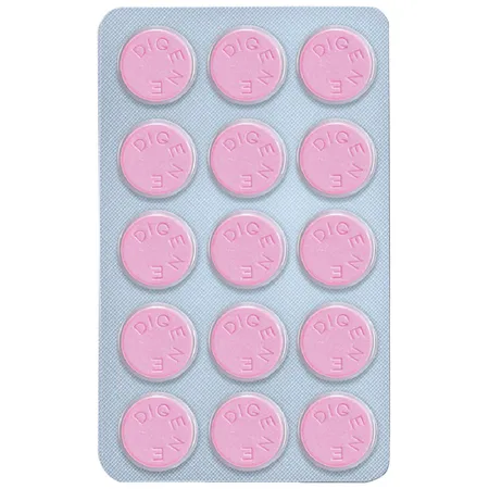 Digene Mint Flavour Chewable Tablet 15's