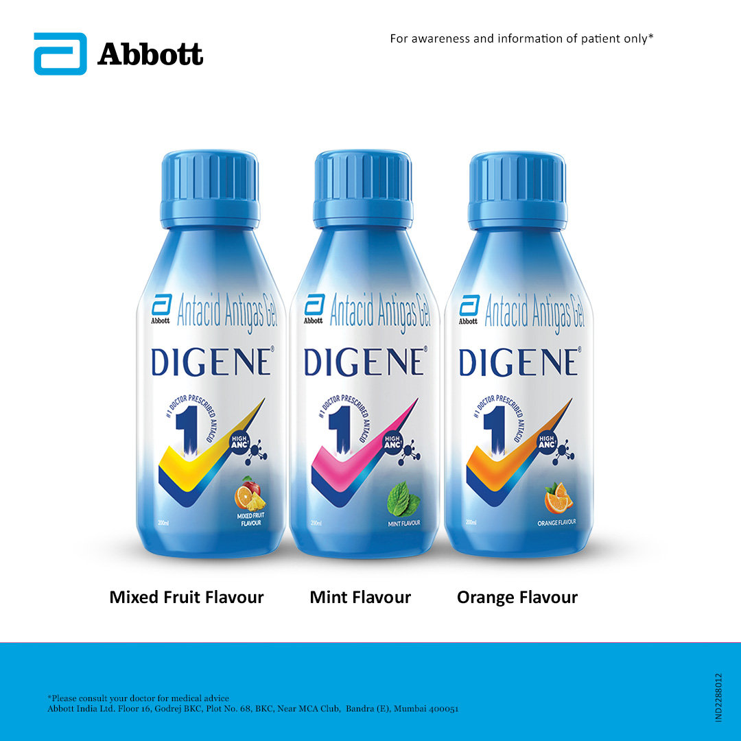 Digene Antacid Antigas Gel Mint Flavour, 450 ml, Pack of 1 Digene Antacid Antigas Gel Mint Flavour, 450 ml, Pack of 1