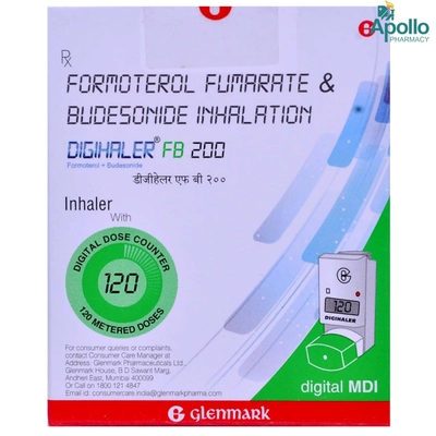 Digihaler FB 200 Inhaler, Pack of 1 INHALER