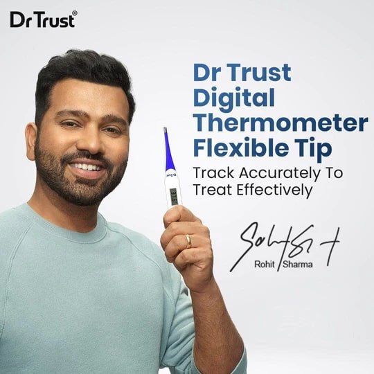 Dr Trust USA Digital Thermometer Flexible Tip 608, 1 Count, Pack of 1 Dr Trust USA Digital Thermometer Flexible Tip 608, 1 Count, Pack of 1