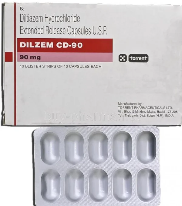Dilzem CD-90 Capsule 10's