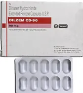 Dilzem CD-90 Capsule 10's, Pack of 10 CAPSULES