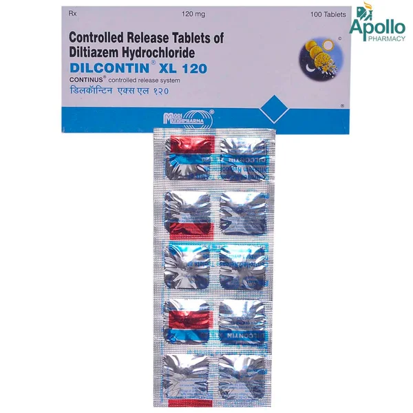 Dilcontin XL 120 Tablet 10's