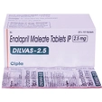 Dilvas-2.5 Tablet 10's