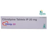 Dilnip 20 Tablet 10's, Pack of 10 TabletS