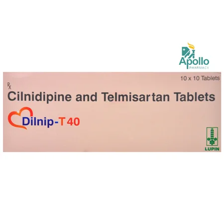 Dilnip-T 40 Tablet 10's