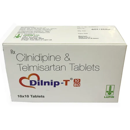 Dilnip-T 10/80 Tablet 10's
