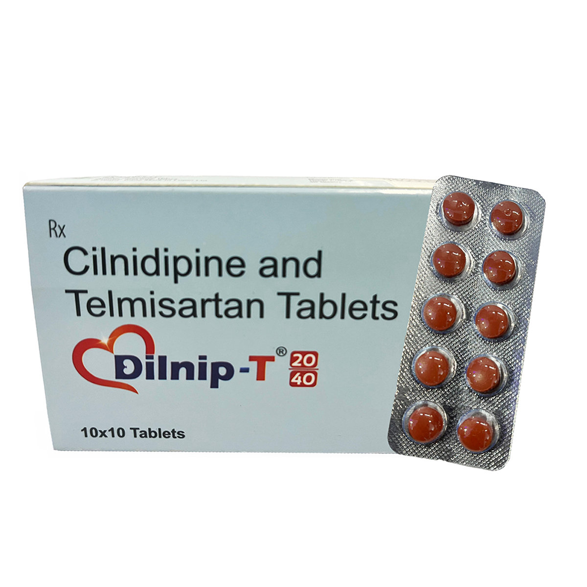 Dilnip-T 20/40 Tablet 10's, Pack of 10 Dilnip-T 20/40 Tablet 10's, Pack of 10