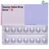 Diovan 80 Tablet 14's, Pack of 14 TABLETS