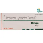 Dione Tablet 10's, Pack of 10 TABLETS