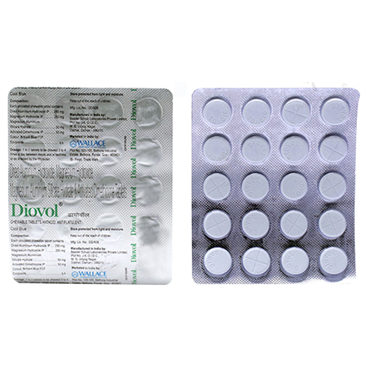 Buy Diovol Mint Tablet | 19 Minutes Delivery | Apollo Pharmacy