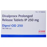 Dipro OD 250 Tablet 10's, Pack of 10 TABLETS