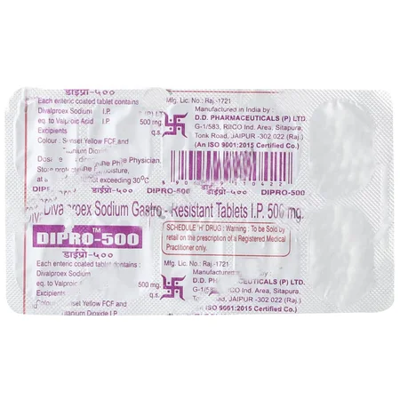 Dipro 500mg Tablet 10's