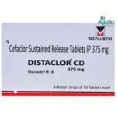 Distaclor CD 375 Tablet 10's, Pack of 10 TABLETS