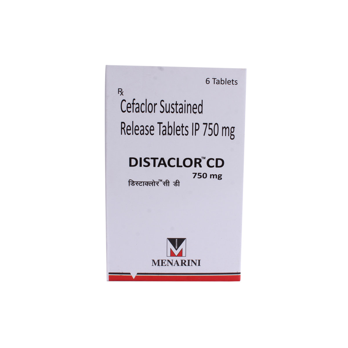 Distaclor CD 750 Tablet 6's, Pack of 6 TabletS Distaclor CD 750 Tablet 6's, Pack of 6 TabletS