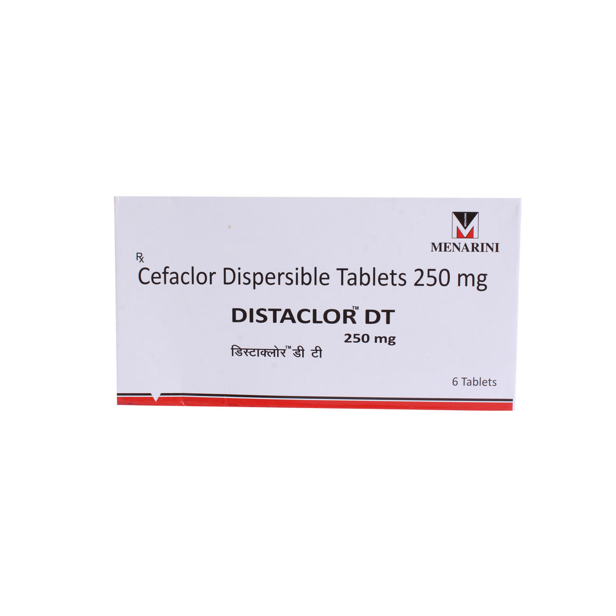 Distaclor DT 250 mg Tablet 6's, Pack of 6 TabletS Distaclor DT 250 mg Tablet 6's, Pack of 6 TabletS