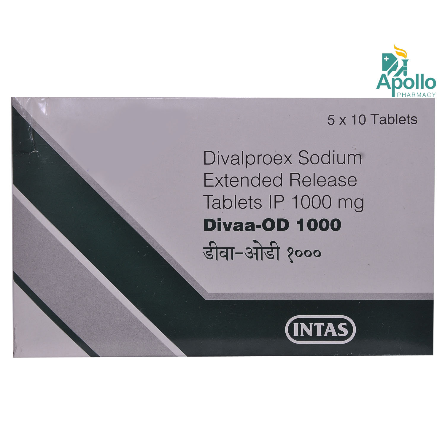 Divaa-OD 1000 Tablet 10's, Pack of 10 TabletS Divaa-OD 1000 Tablet 10's, Pack of 10 TabletS