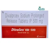 Divalex OD-500 Tablet 10's, Pack of 10 TABLETS