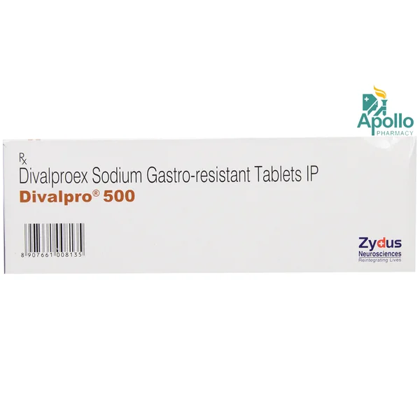 Divalpro 500 Tablet 10's, Pack of 10 TABLETS