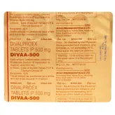 Divaa-500 Tablet 15's, Pack of 15 TABLETS