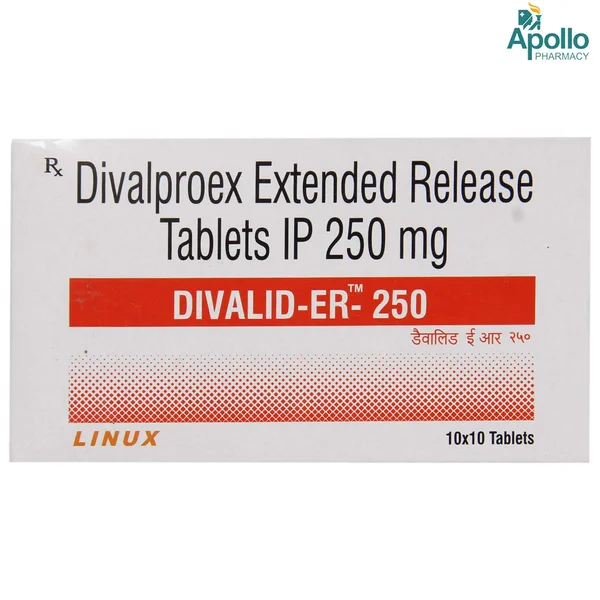 Divalid ER 250 Tablet 10's