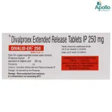 Divalid ER 250 Tablet 10's, Pack of 10 TABLETS