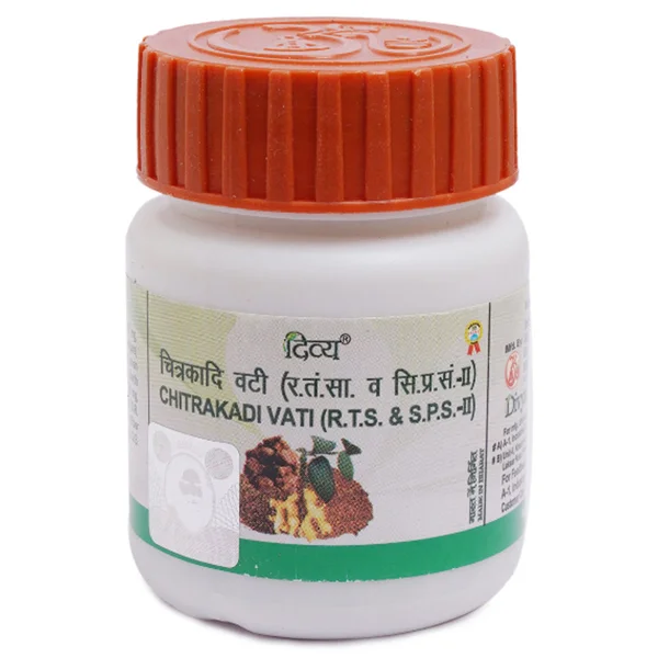 Patanjali Divya Chitrakadi Vati, 60 Tablets, Pack of 1