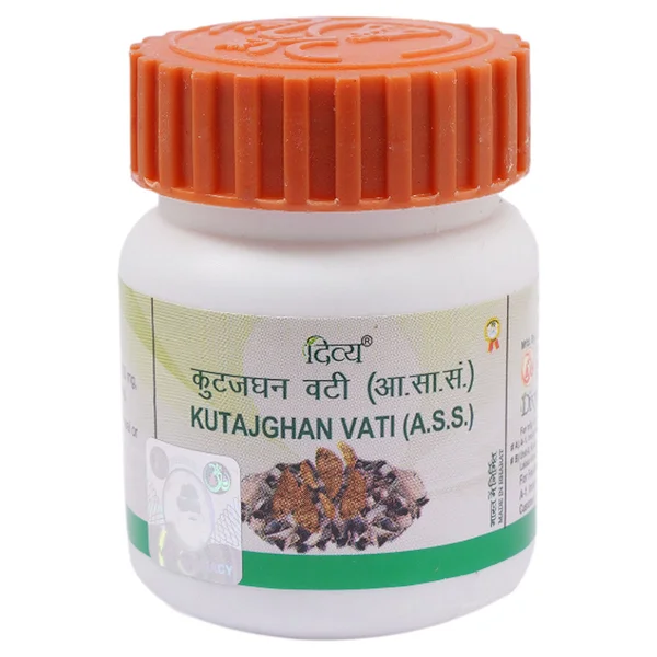 Patanjali Divya Kutajghan Vati, 80 Tablets, Pack of 1