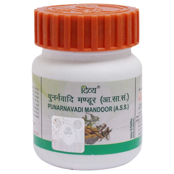Patanjali Divya Punarnavadi Mandoor, 120 Tablets