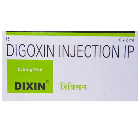 Dixin 0.5 mg Injection 10 x 2 ml 