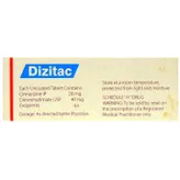 Dizitac Tablet 10's, Pack of 10 TABLETS