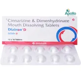 Diziron D Tablet 10's, Pack of 10 TABLETS
