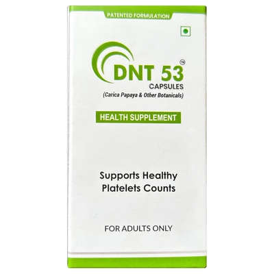 DNT 53 800mg Health Supplement, 40 Capsules, Pack of 1