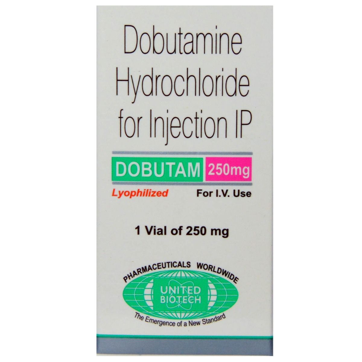 Buy Dobutam 250mg Injection 5ml Online