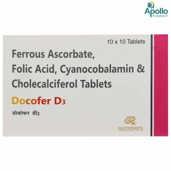 Docofer D3 Tablet 10's